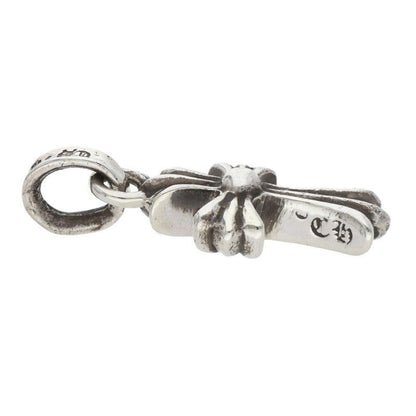 Chrome Hearts Crs Bbyfat Baby Fat Charm Silver Necklace Top