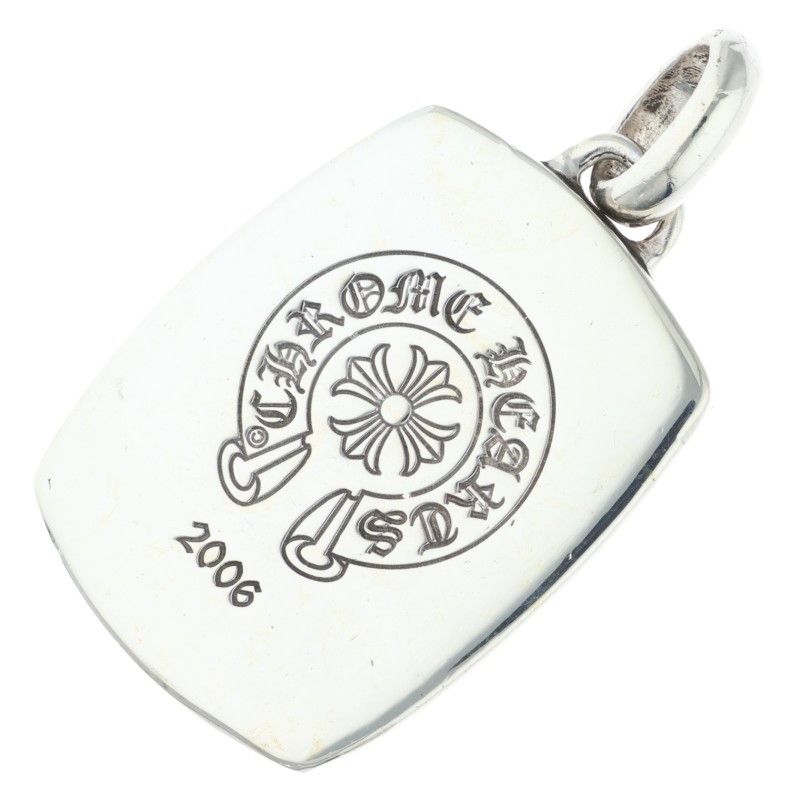 Chrome Hearts Keeper Pendant Silver Necklace