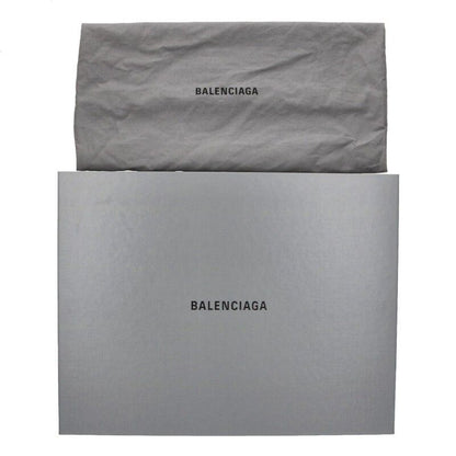 Balenciaga le City Raffia Lamb Skin 2-Way Handbag Beige Black