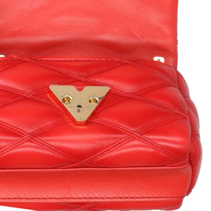 Louis Vuitton Maltese Chain Shoulder Bag Red