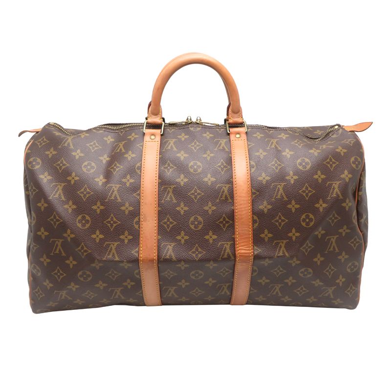Louis Vuitton Boston Bag Leather Brown