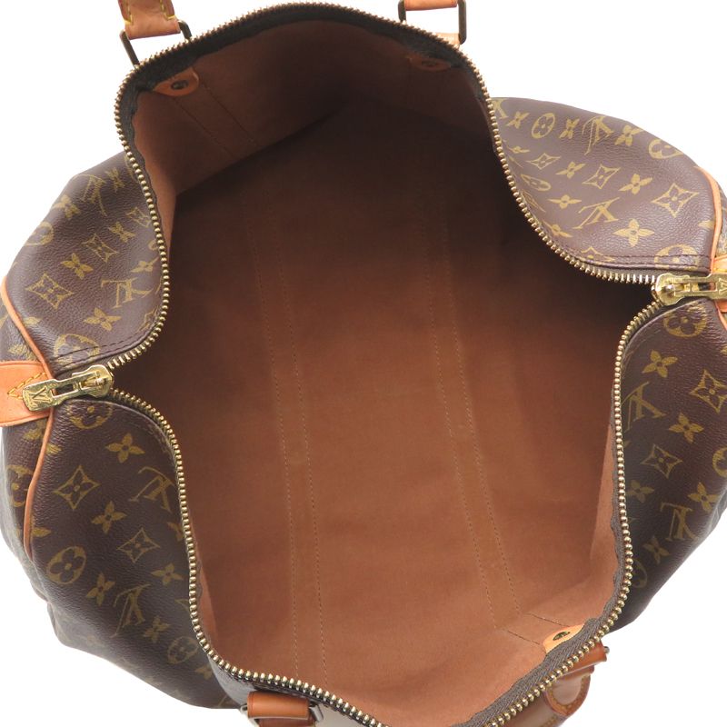 Louis Vuitton Boston Bag Leather Brown