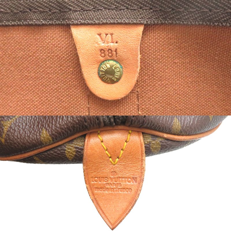 Louis Vuitton Boston Bag Leather Brown