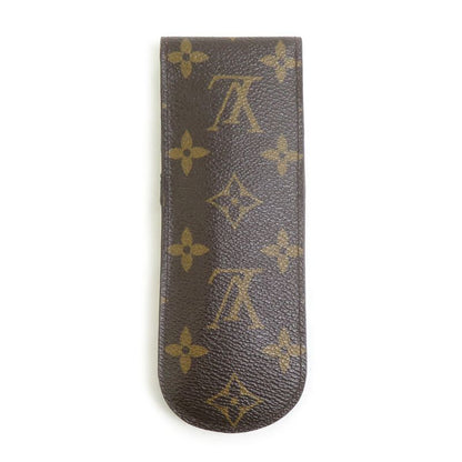 Louis Vuitton Pen Case Canvas Leather