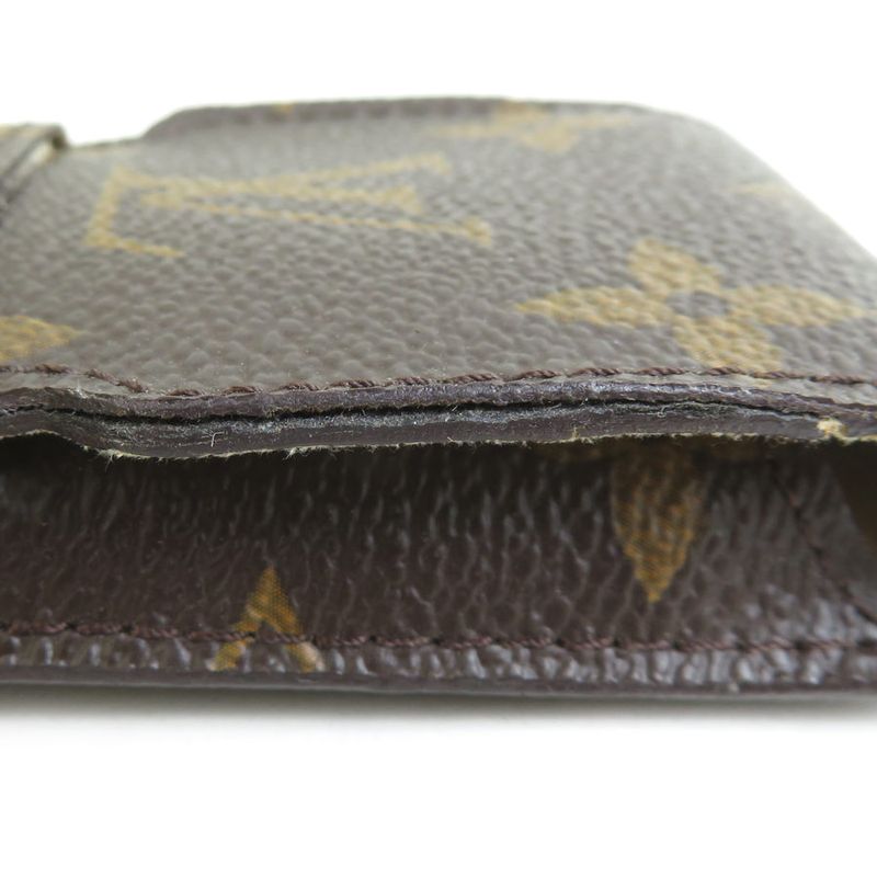 Louis Vuitton Pen Case Canvas Leather