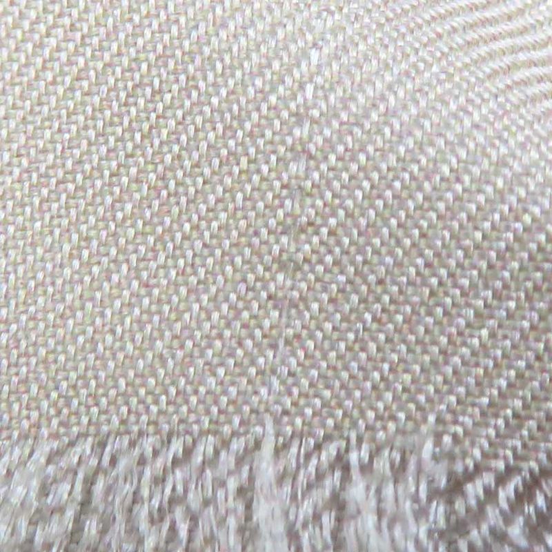 Gucci Scarf Shawl Silk Black Light Beige