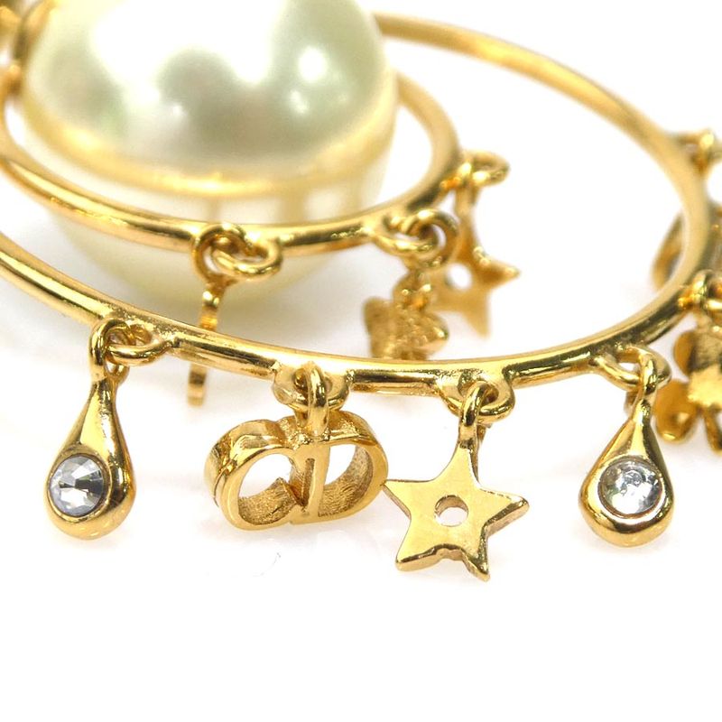 Dior Earrings Tribal Gold
