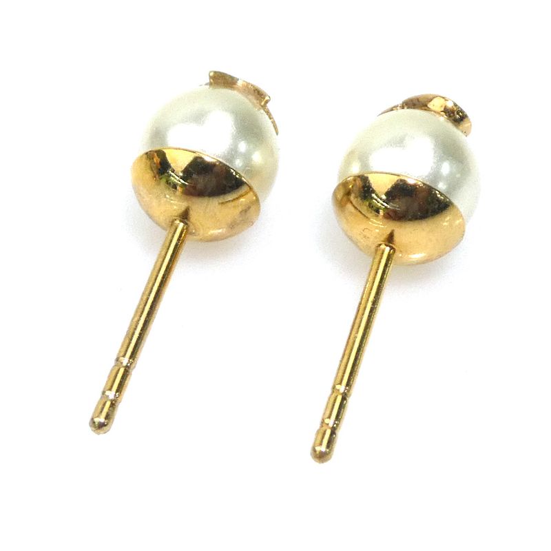 Dior Earrings Tribal Gold