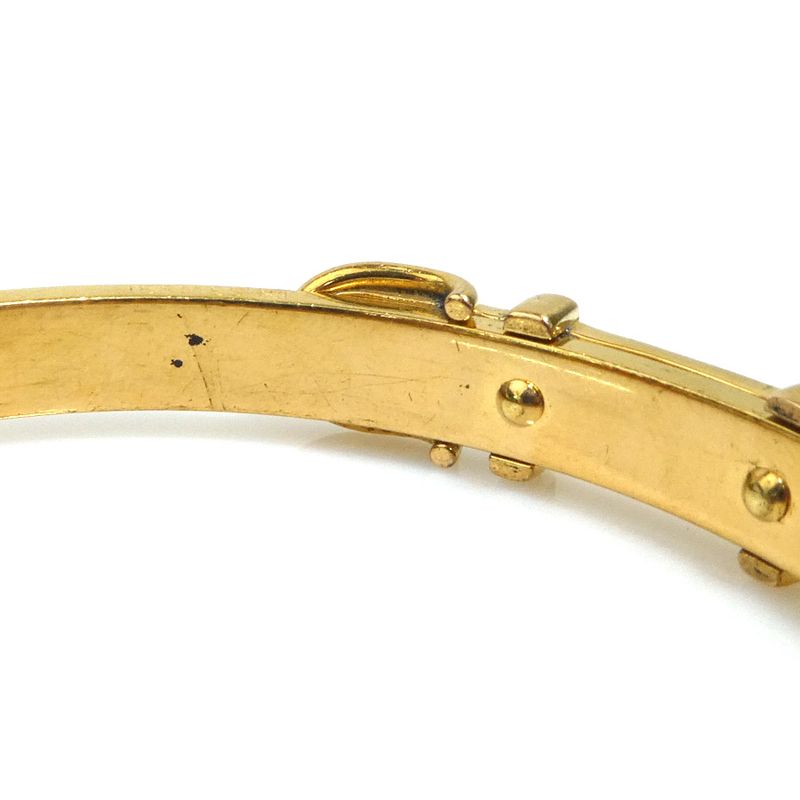 Hermes Bracelet Belt Motif Brown