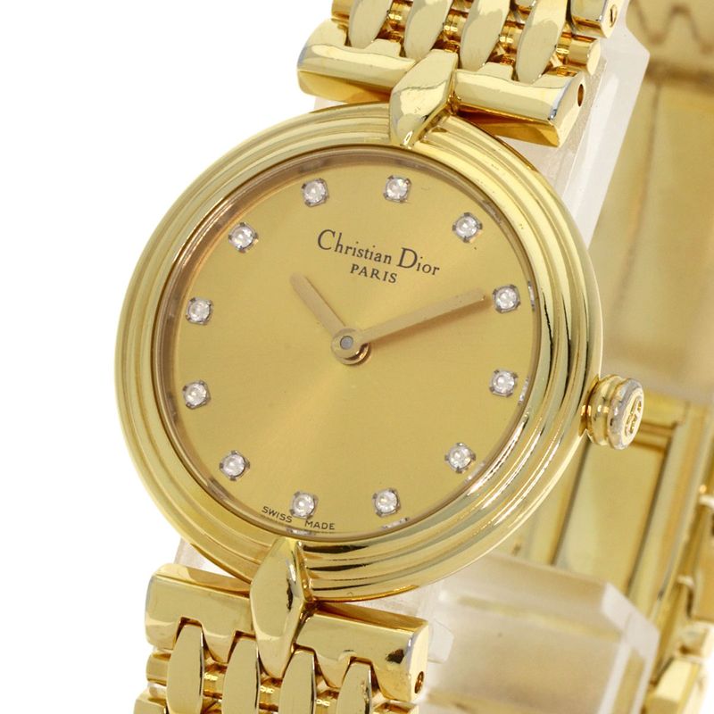 Dior Round Face Watch