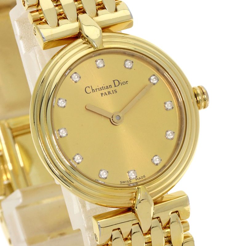 Dior Round Face Watch