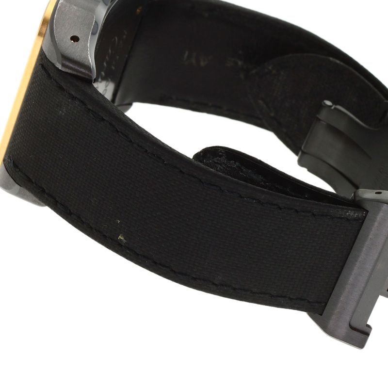 Cartier Santos Watch SS Fabric Leather