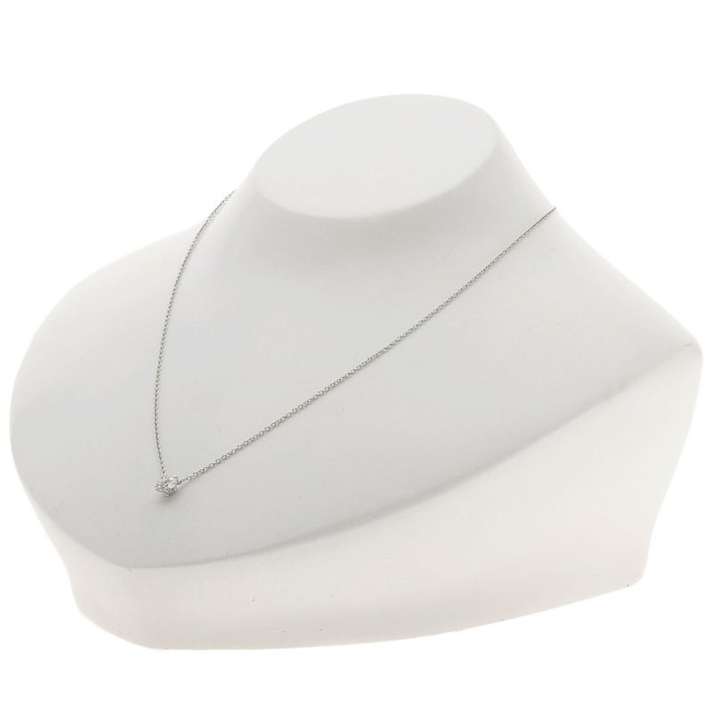 Harry Winston Round Cut Solitaire Diamond Necklace