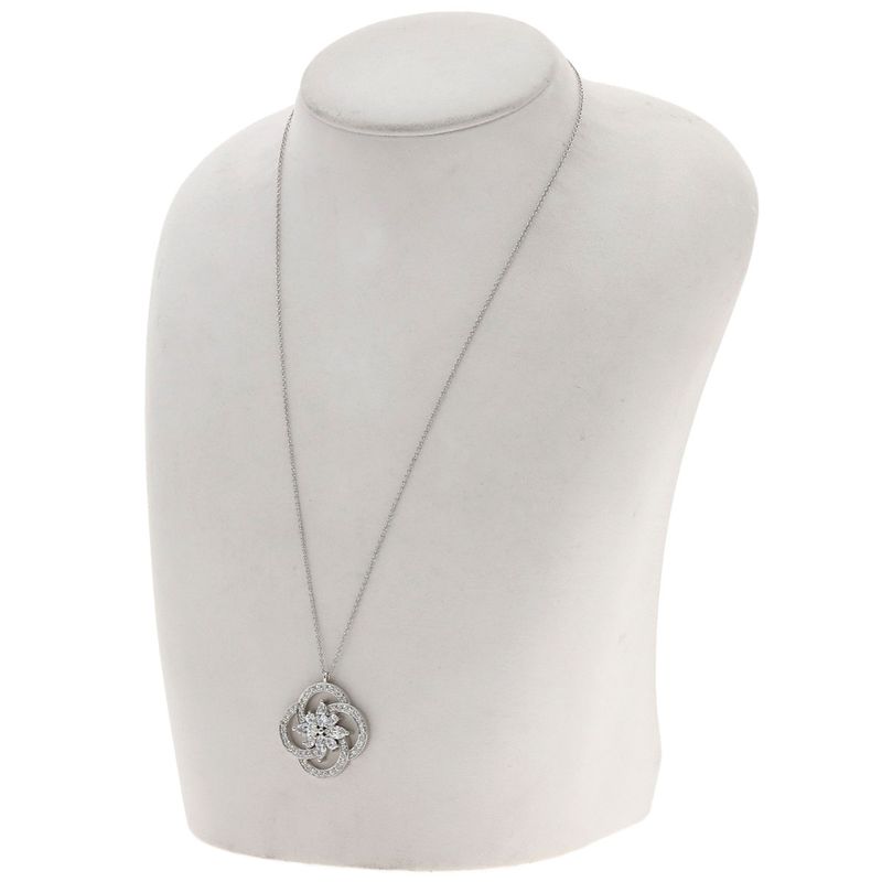 Tiffany & Co Victoria Cluster Diamond Necklace