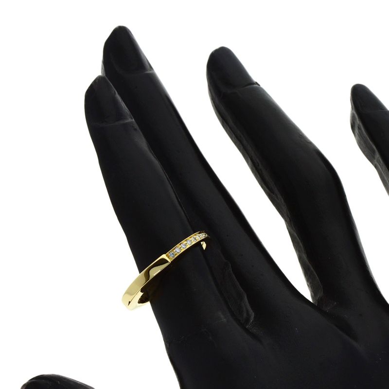 Tiffany & Co Rock Diamond Ring 18K Yellow Gold