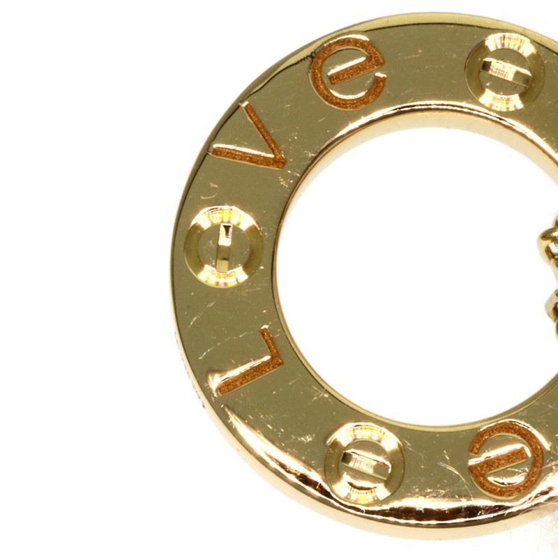 Cartier Love Circle Diamond Bracelet 18K Yellow Gold