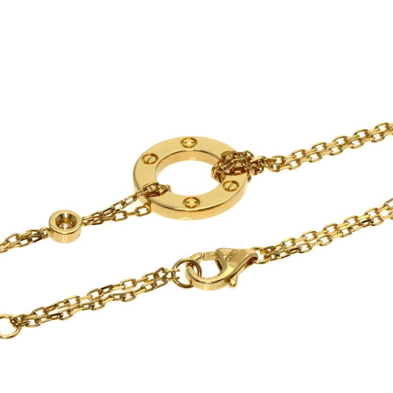 Cartier Love Circle Diamond Bracelet 18K Yellow Gold