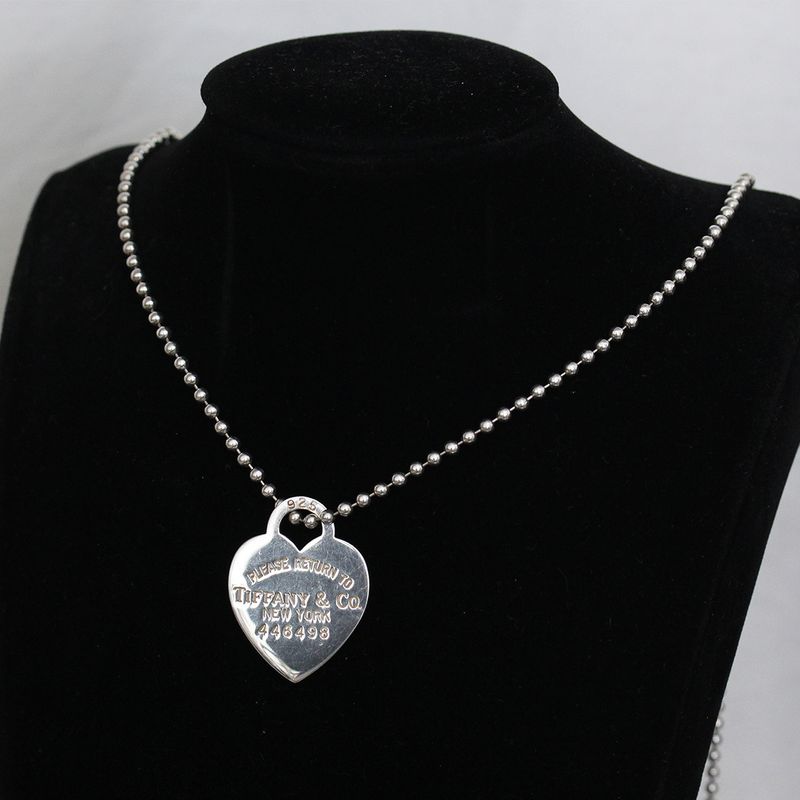 Tiffany & Co Return to Heart Necklace 925 Sterling Silver