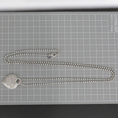 Tiffany & Co Return to Heart Necklace 925 Sterling Silver