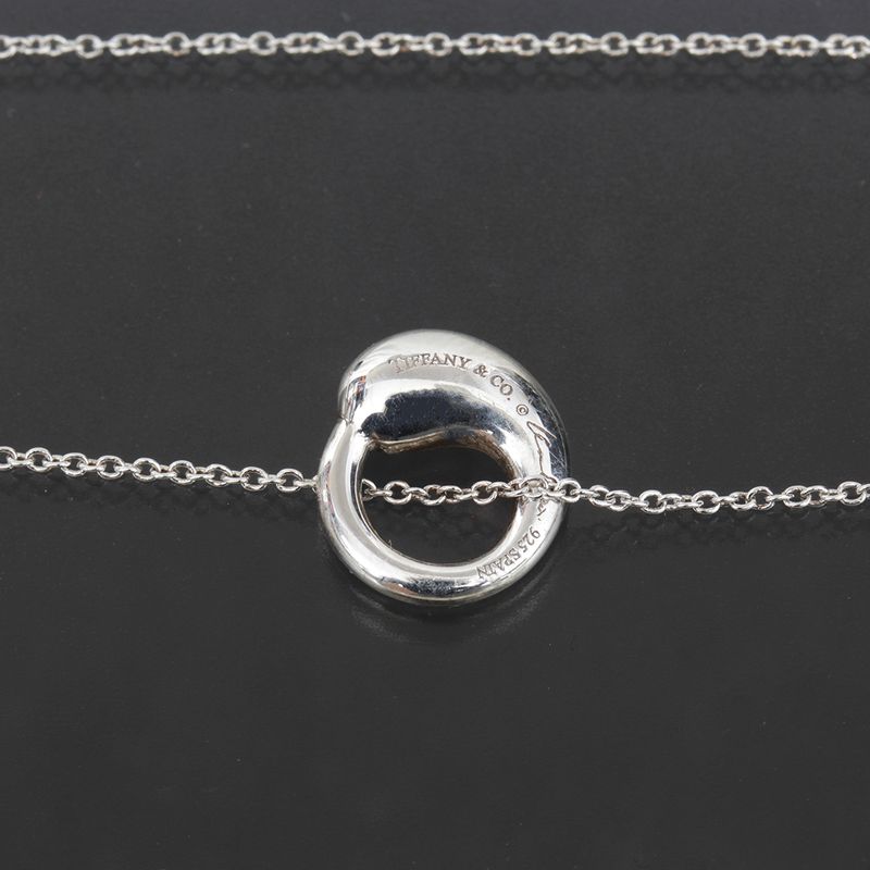 Tiffany & Co Eternal Circle Necklace 925 Sterling Silver