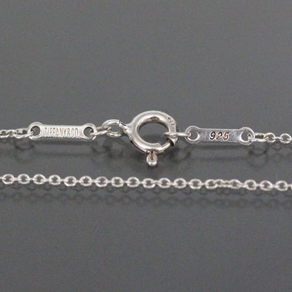 Tiffany & Co Eternal Circle Necklace 925 Sterling Silver