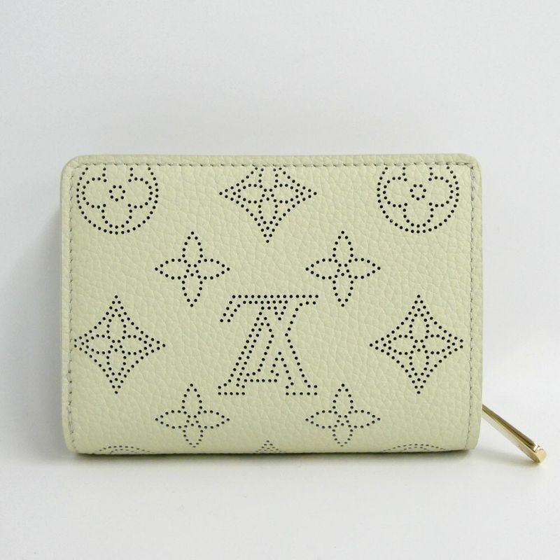 Louis Vuitton Portefeuille Mahina Jade Green Bifold Wallet