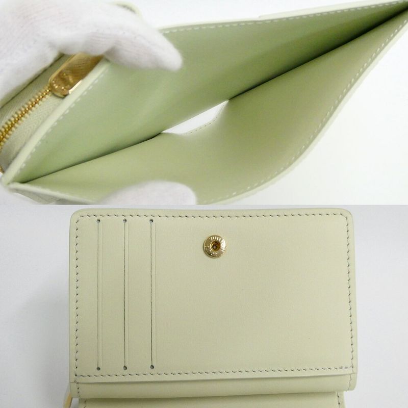 Louis Vuitton Portefeuille Mahina Jade Green Bifold Wallet