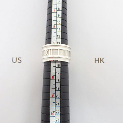 Tiffany & Co 925 Atlas Wide Ring