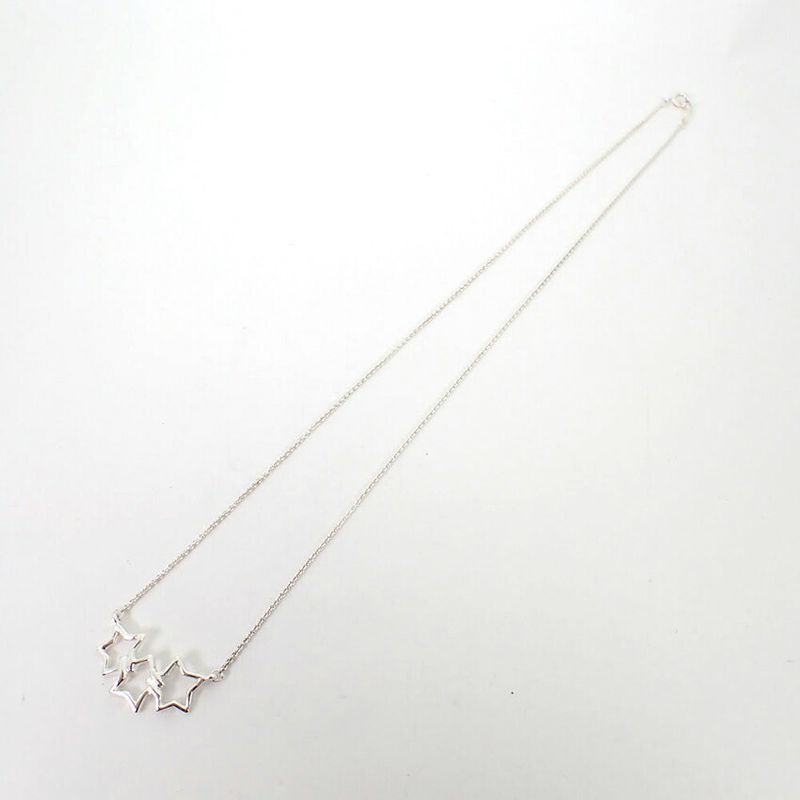 Tiffany & Co 925 Triple Star Necklace