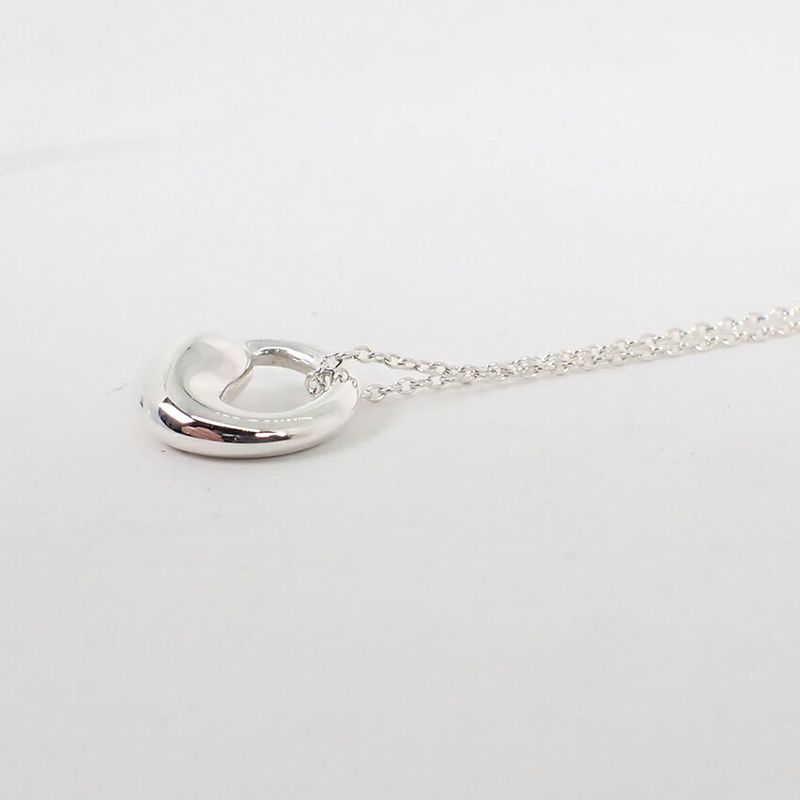 Tiffany & Co 925 Eternal Circle Pendant Necklace