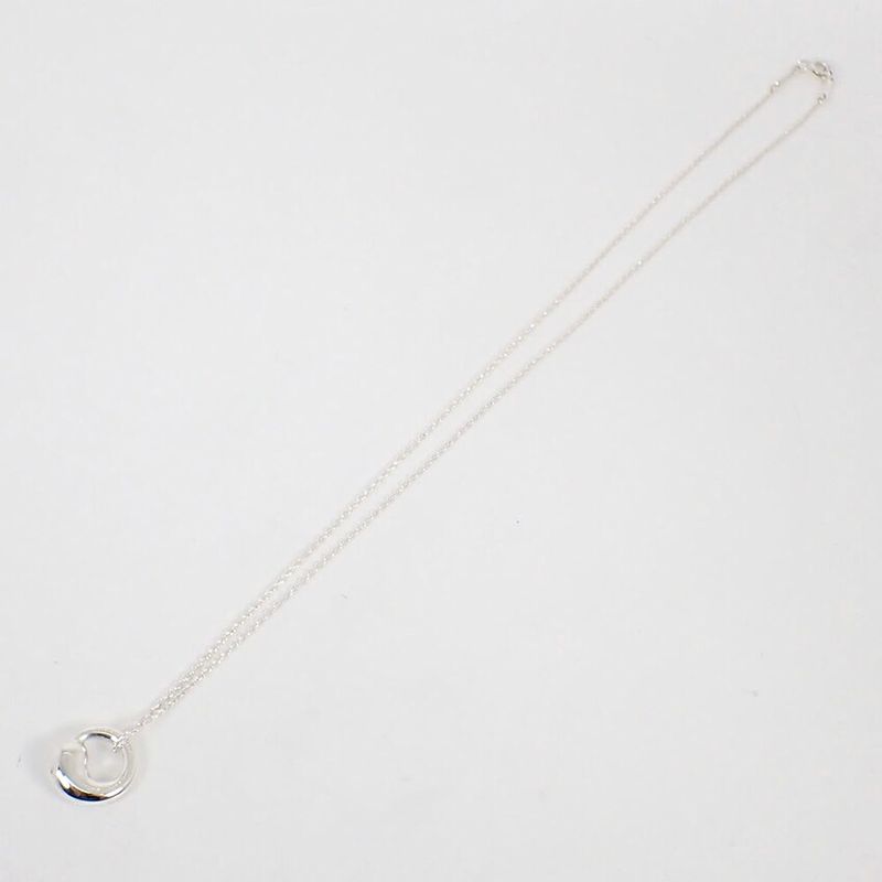 Tiffany & Co 925 Eternal Circle Pendant Necklace