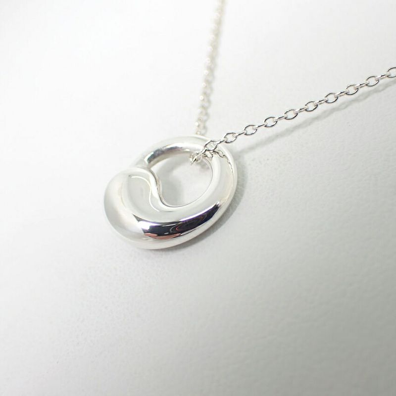 Tiffany & Co 925 Eternal Circle Pendant Necklace