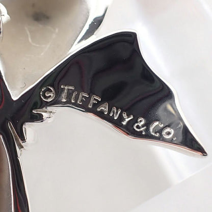 Tiffany & Co 925 Ribbon Motif Necklace Pendant