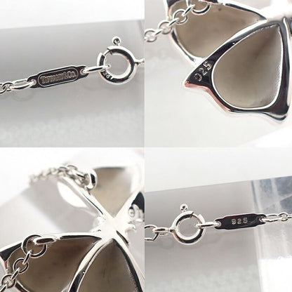 Tiffany & Co 925 Ribbon Motif Necklace Pendant