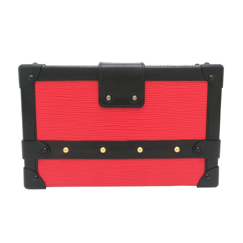 Louis Vuitton Shoulder Bag Black Red