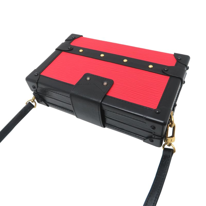 Louis Vuitton Shoulder Bag Black Red