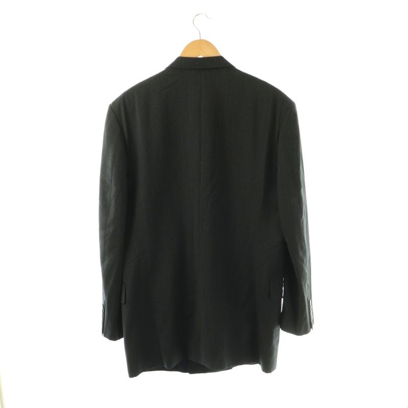 Versace Molto Bravo Gianni Fabric Tailored Jacket Wool Double