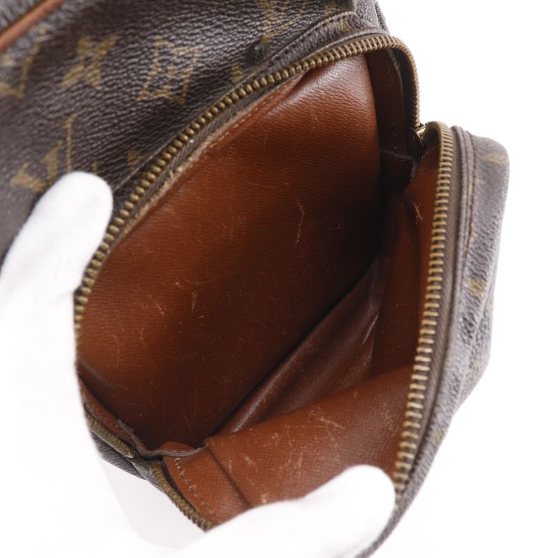 Louis Vuitton Amazon Vintage Monogram Canvas Brown Shoulder Bag