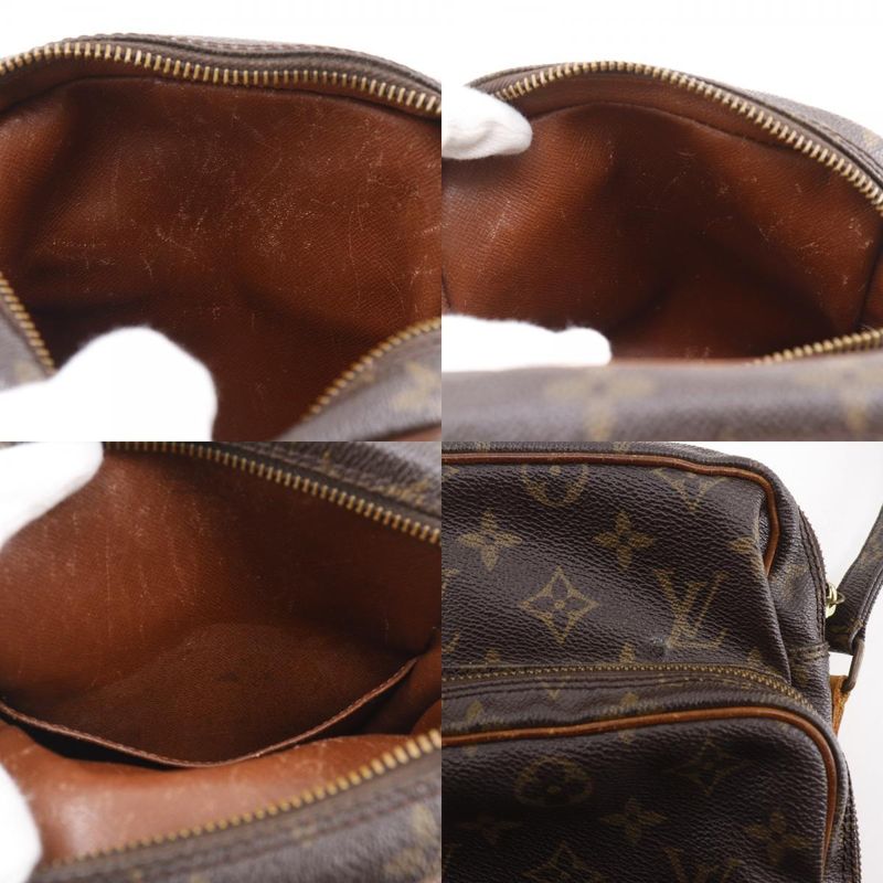 Louis Vuitton Amazon Vintage Monogram Canvas Brown Shoulder Bag