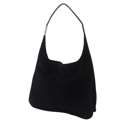 Gucci Suede Black Shoulder Bag