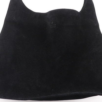 Gucci Suede Black Shoulder Bag