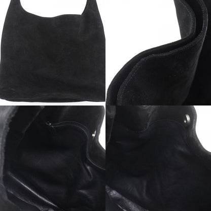 Gucci Suede Black Shoulder Bag