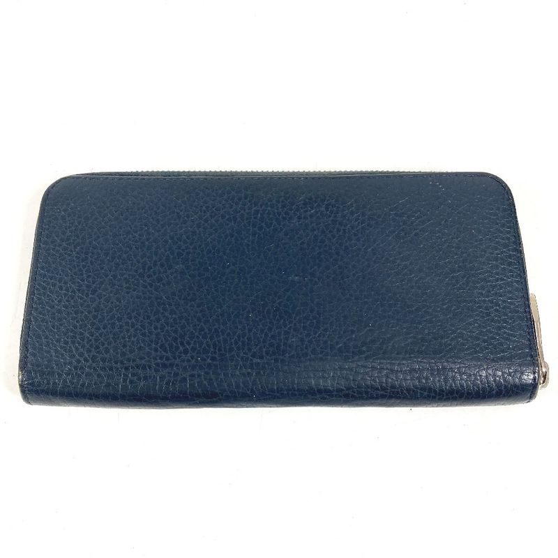 Louis Vuitton Wallet Zippy Vertical Taurillon Leather Navy