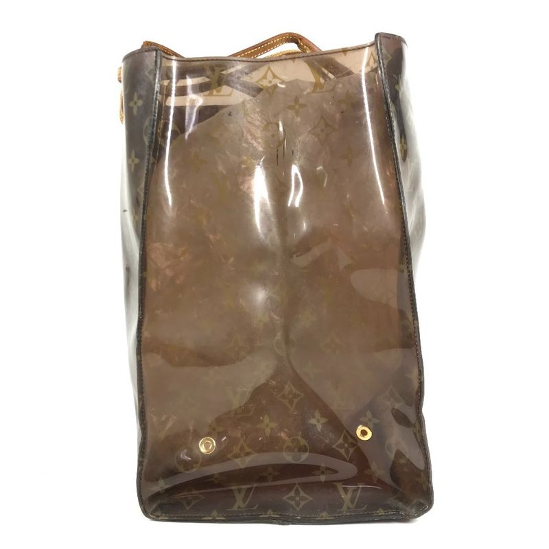 Louis Vuitton Tote Cabacles Vinyl Brown