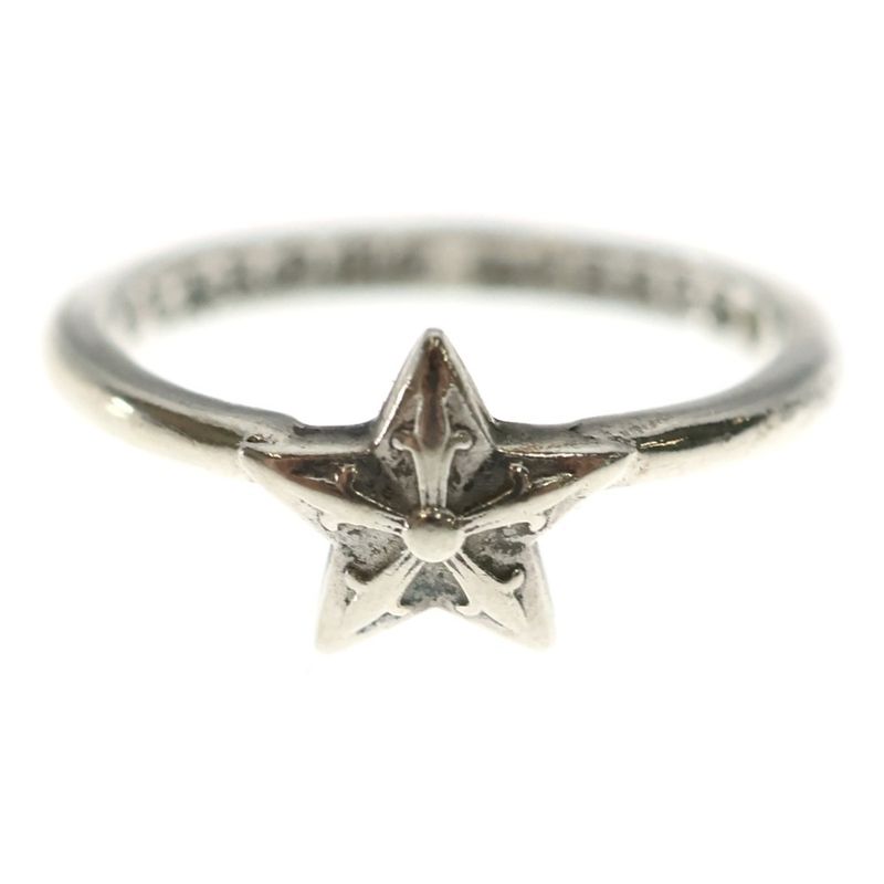 Chrome Hearts Bubblgm Star Bubblegum Ring Silver