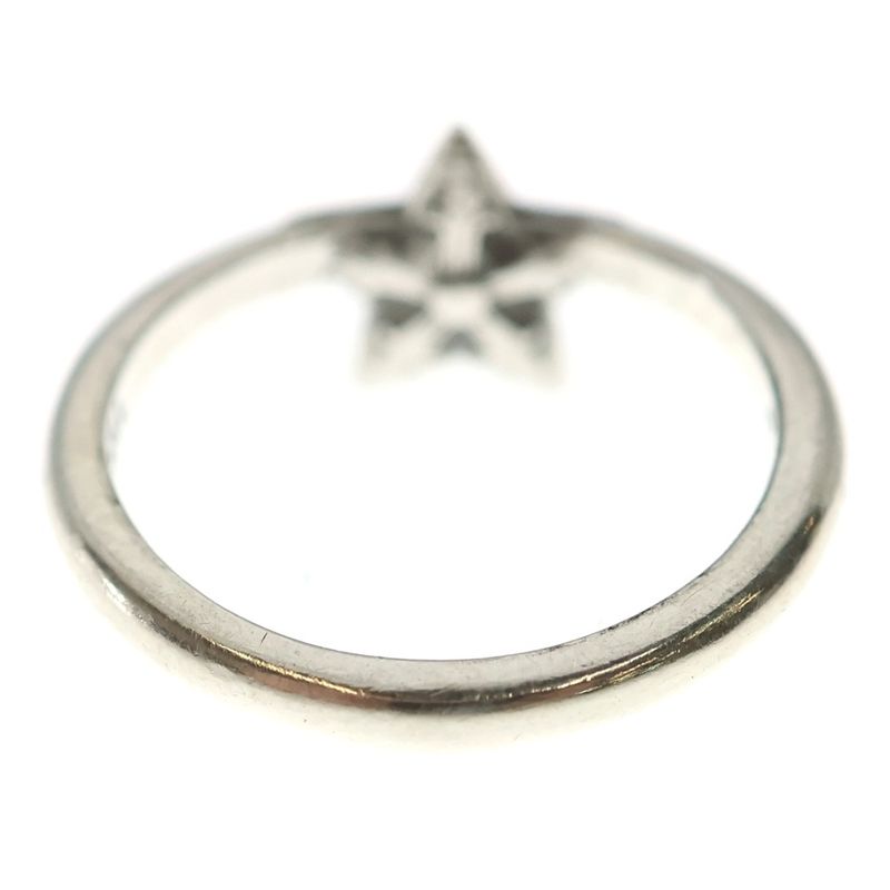 Chrome Hearts Bubblgm Star Bubblegum Ring Silver
