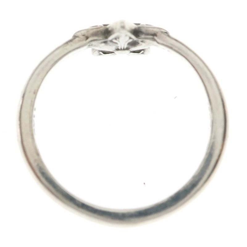 Chrome Hearts Bubblgm Star Bubblegum Ring Silver