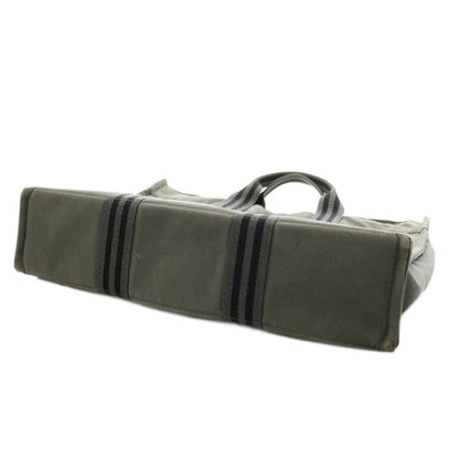 Hermes Fourre Tout MM Tote Canvas Gray