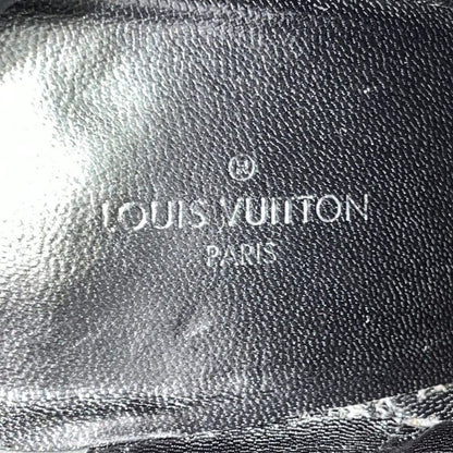 Louis Vuitton Short Boots 34.5 Black Dark Brown Janet X