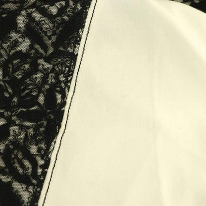 Louis Vuitton T-Shirt Short Sleeve Lace 36 Black White DF